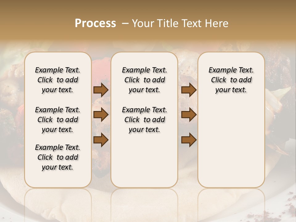 Grilled Lunch Kafta PowerPoint Template