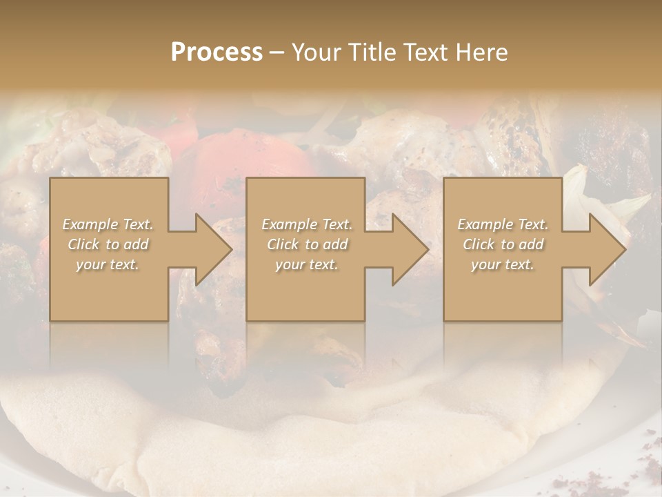 Grilled Lunch Kafta PowerPoint Template