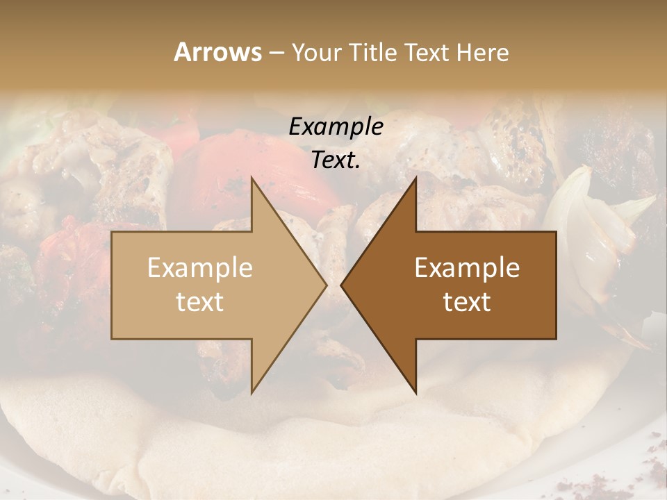 Grilled Lunch Kafta PowerPoint Template