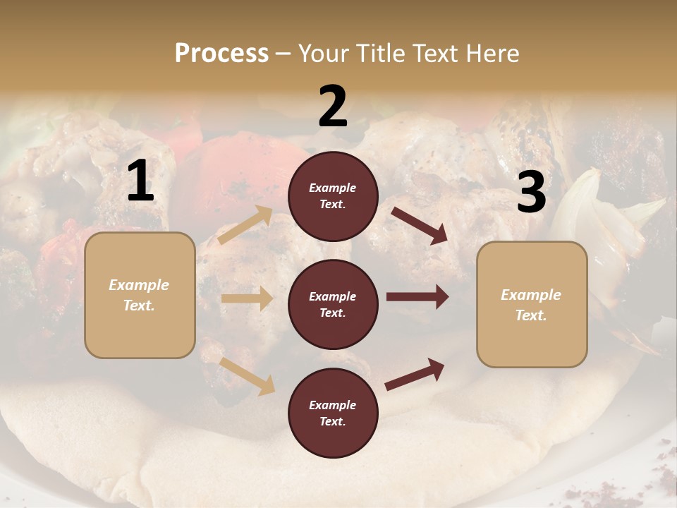 Grilled Lunch Kafta PowerPoint Template