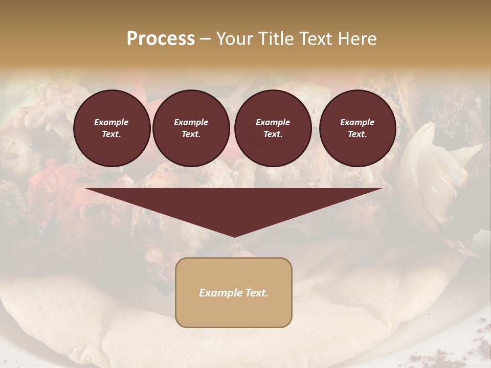 Grilled Lunch Kafta PowerPoint Template