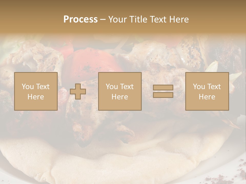 Grilled Lunch Kafta PowerPoint Template