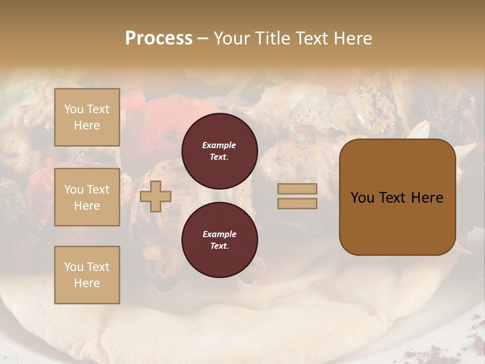 Grilled Lunch Kafta PowerPoint Template