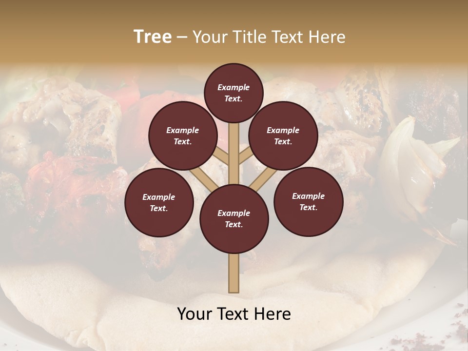 Grilled Lunch Kafta PowerPoint Template