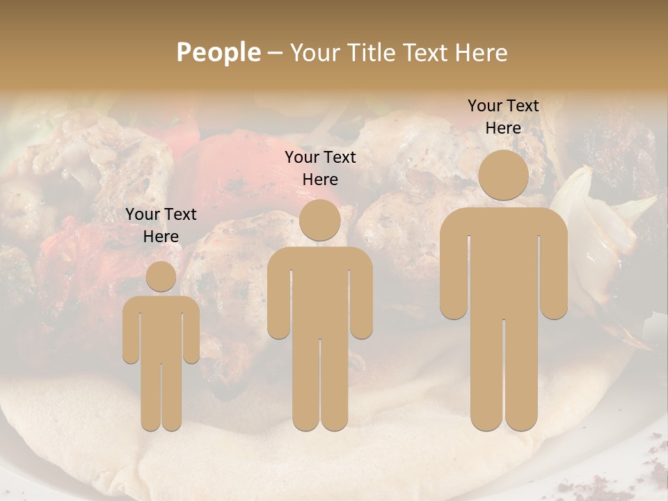 Grilled Lunch Kafta PowerPoint Template