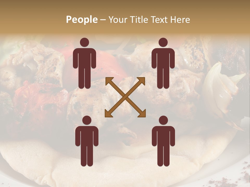 Grilled Lunch Kafta PowerPoint Template