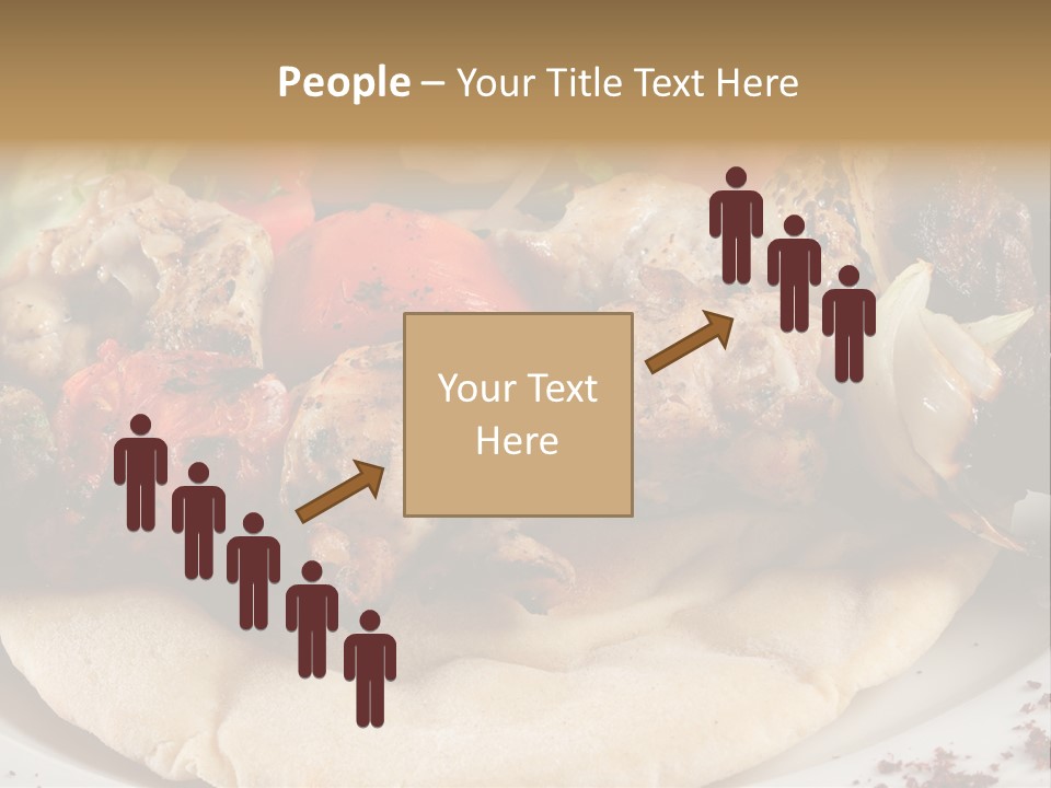 Grilled Lunch Kafta PowerPoint Template