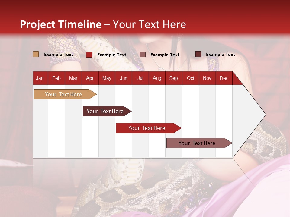 Feminine Scheherazade Python PowerPoint Template