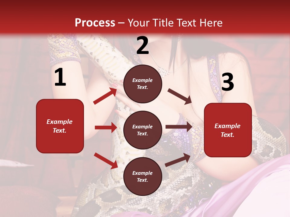 Feminine Scheherazade Python PowerPoint Template