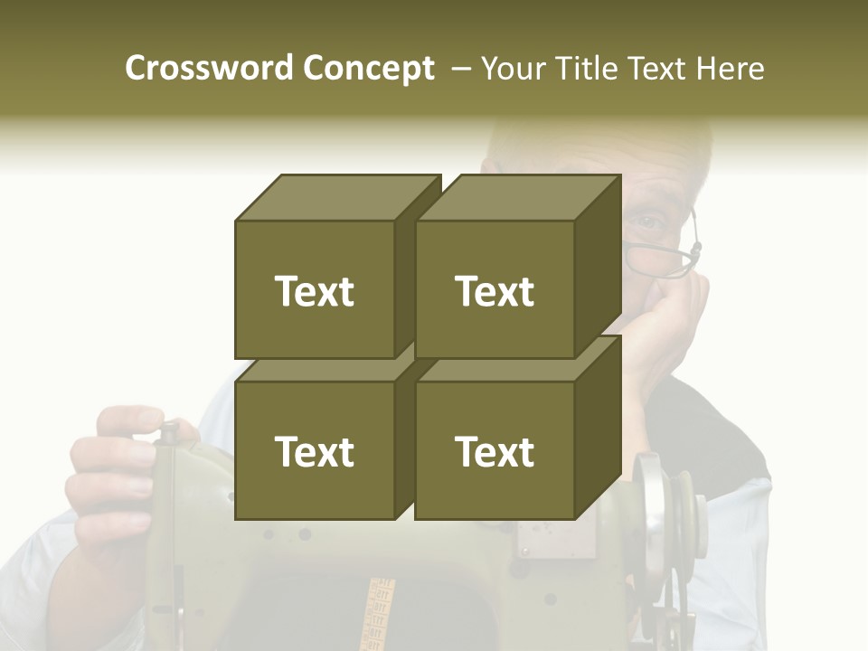 Cutter Sample Mature PowerPoint Template