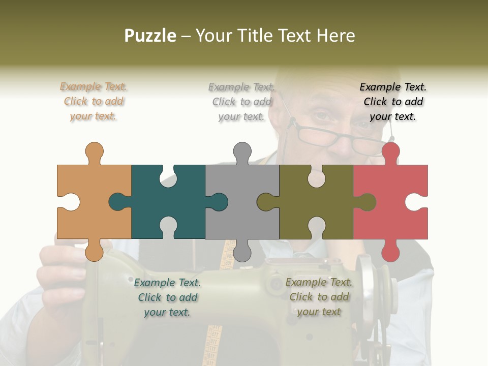 Cutter Sample Mature PowerPoint Template