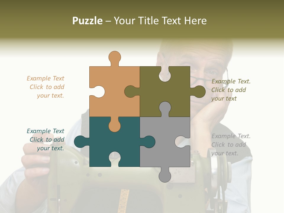 Cutter Sample Mature PowerPoint Template