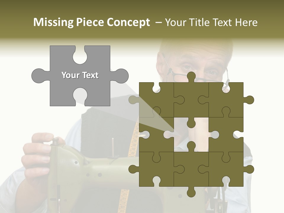 Cutter Sample Mature PowerPoint Template