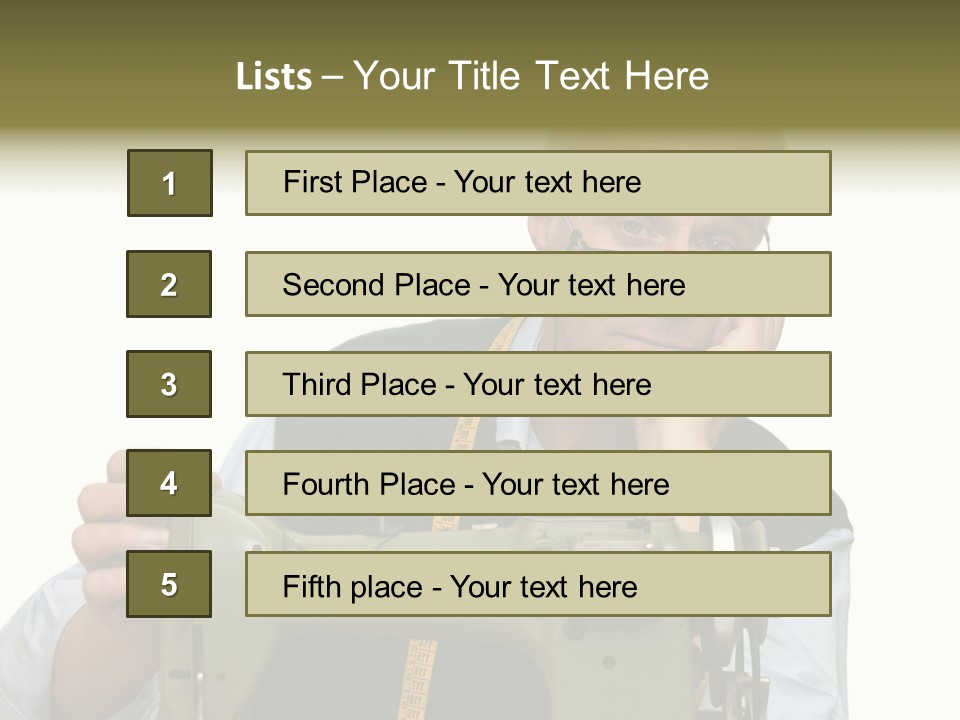 Cutter Sample Mature PowerPoint Template