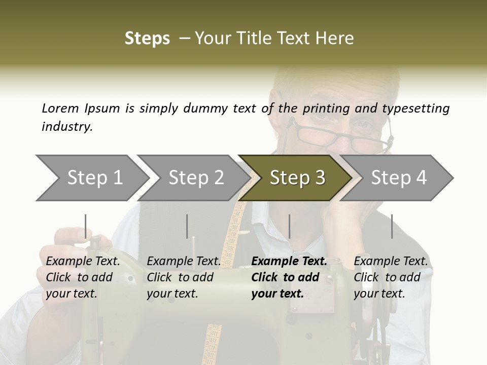 Cutter Sample Mature PowerPoint Template