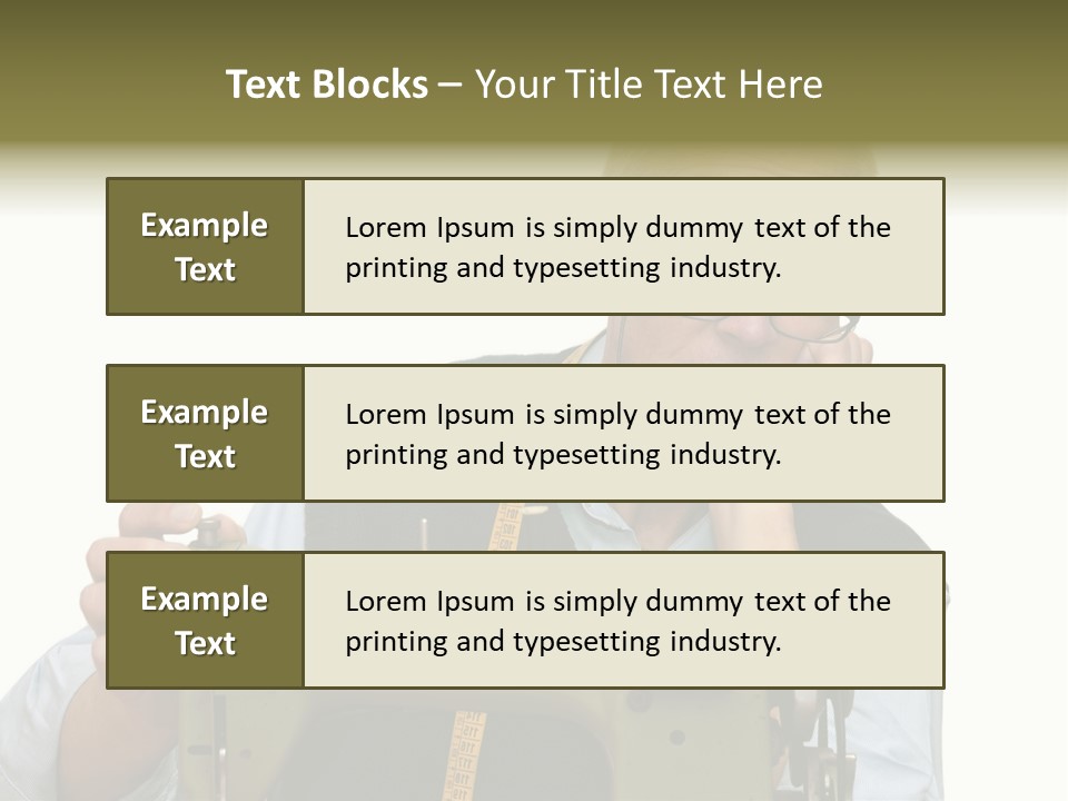Cutter Sample Mature PowerPoint Template