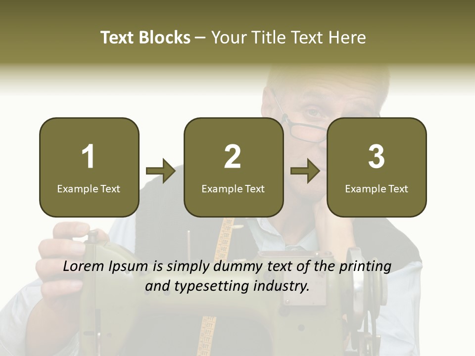 Cutter Sample Mature PowerPoint Template
