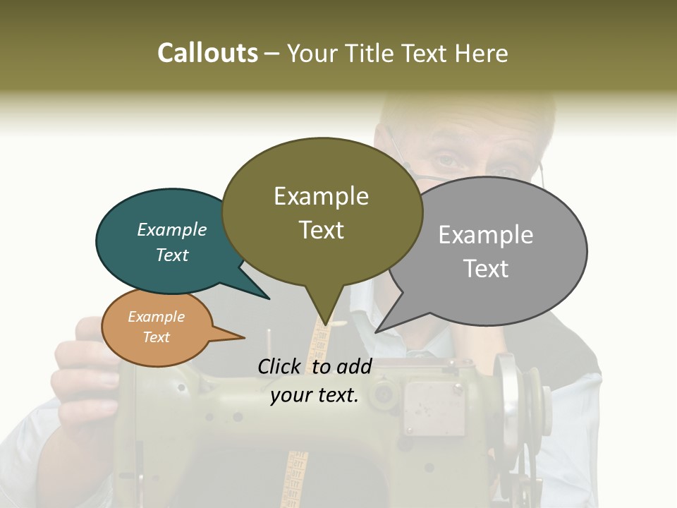 Cutter Sample Mature PowerPoint Template