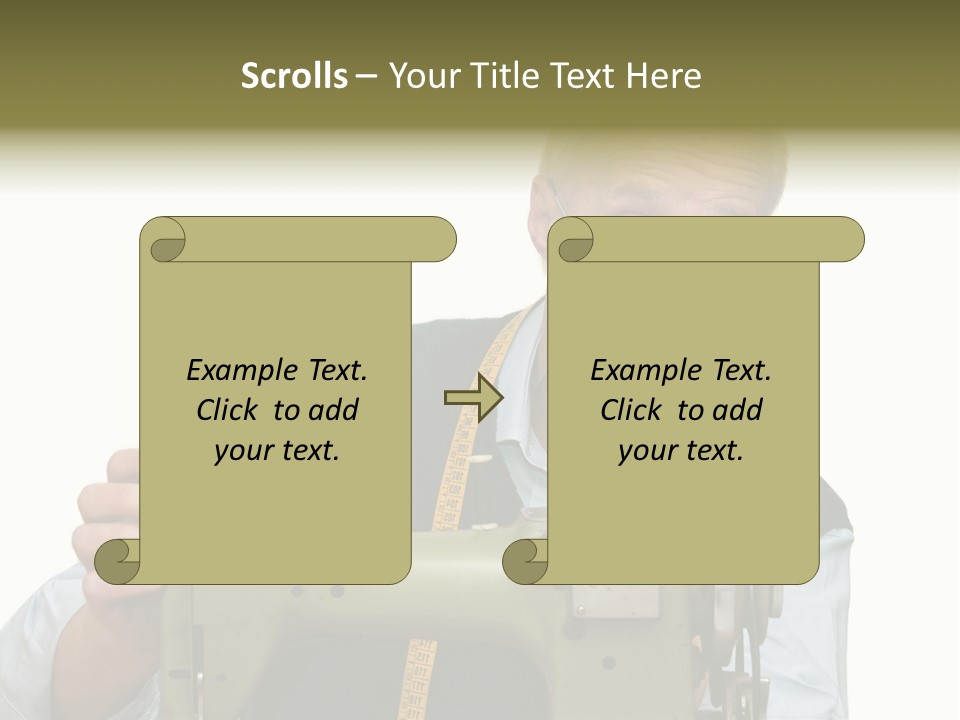 Cutter Sample Mature PowerPoint Template
