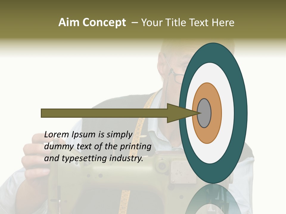 Cutter Sample Mature PowerPoint Template