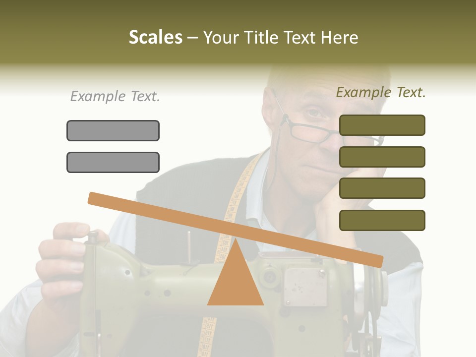 Cutter Sample Mature PowerPoint Template