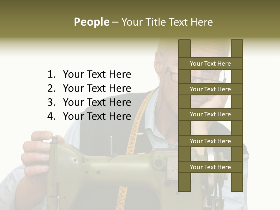 Cutter Sample Mature PowerPoint Template