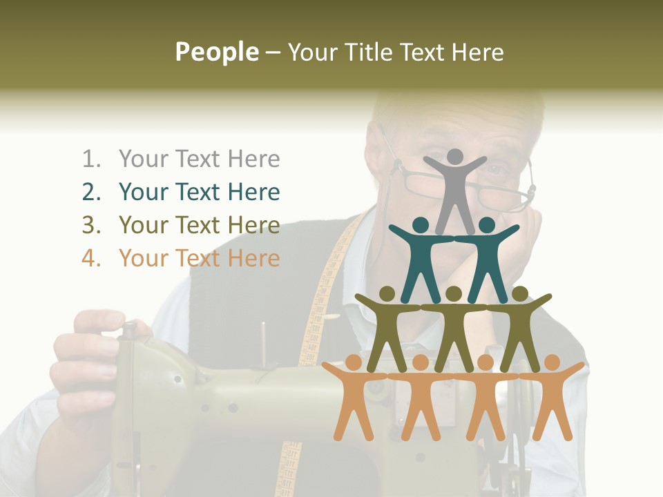 Cutter Sample Mature PowerPoint Template