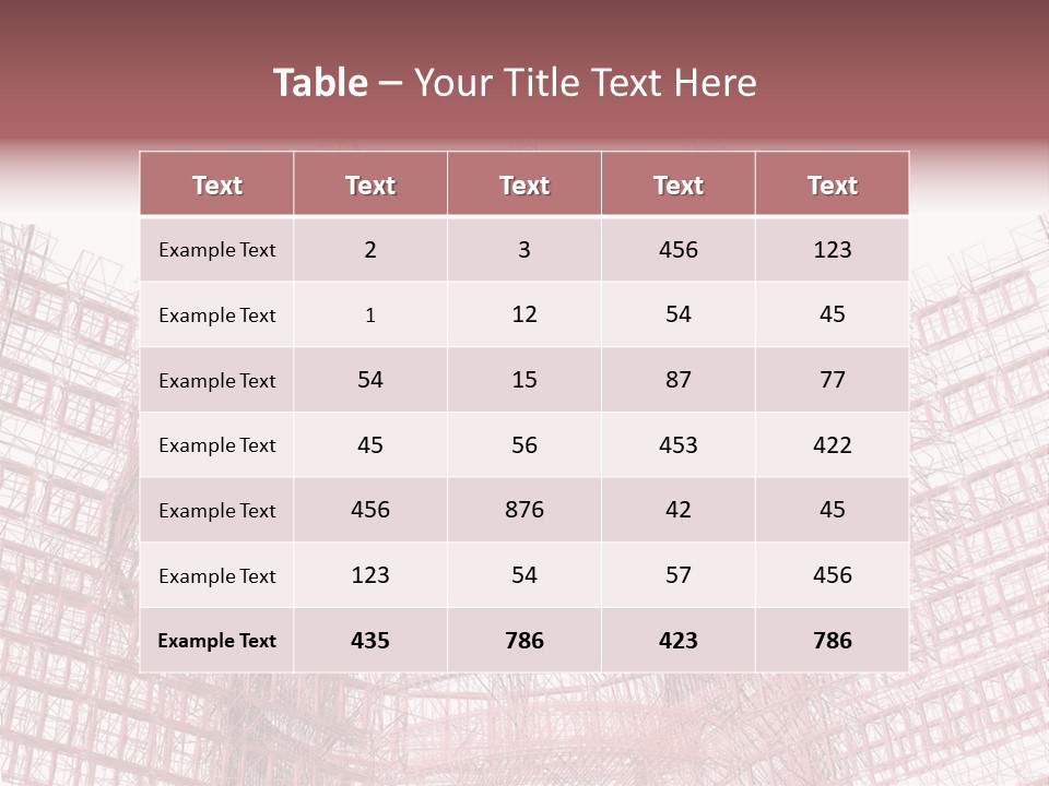 Corporate Style Built PowerPoint Template
