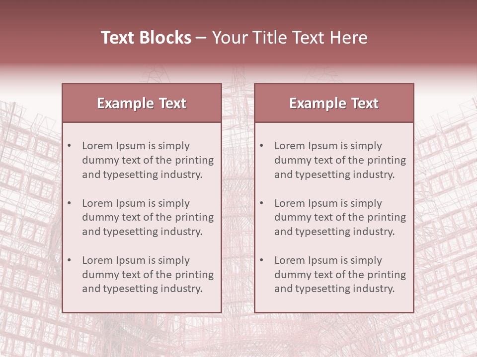 Corporate Style Built PowerPoint Template