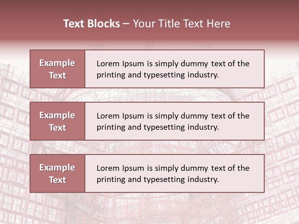 Corporate Style Built PowerPoint Template