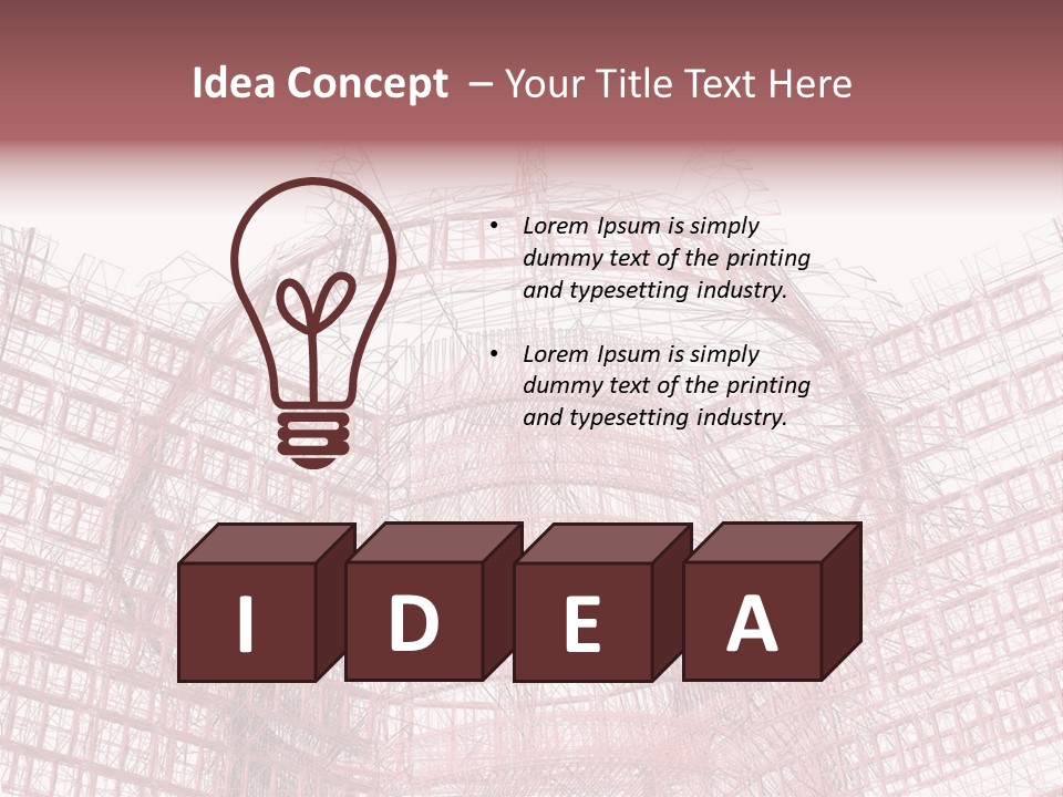 Corporate Style Built PowerPoint Template