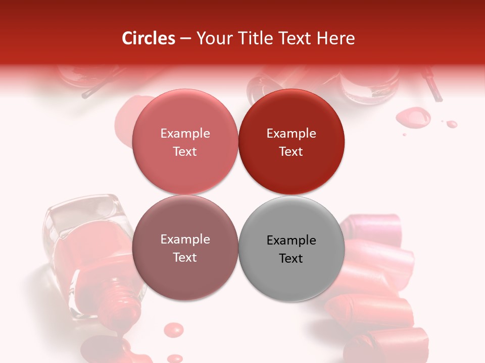 Cosmetics Background Still PowerPoint Template