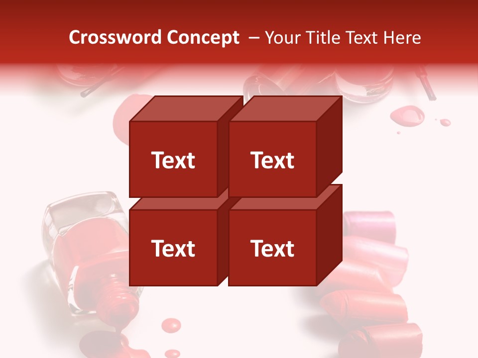 Cosmetics Background Still PowerPoint Template