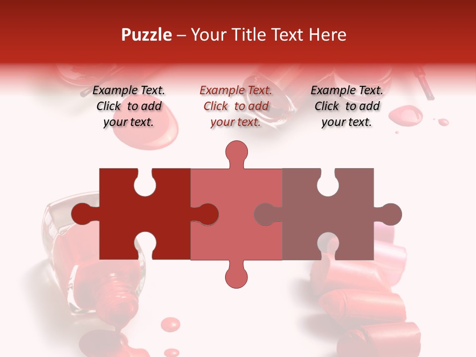 Cosmetics Background Still PowerPoint Template