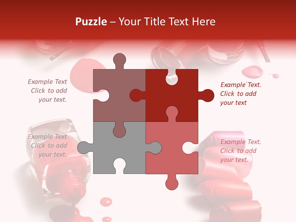 Cosmetics Background Still PowerPoint Template