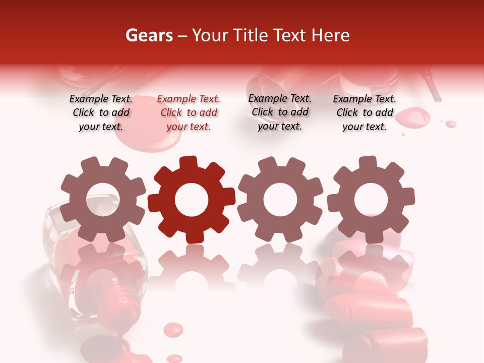 Cosmetics Background Still PowerPoint Template