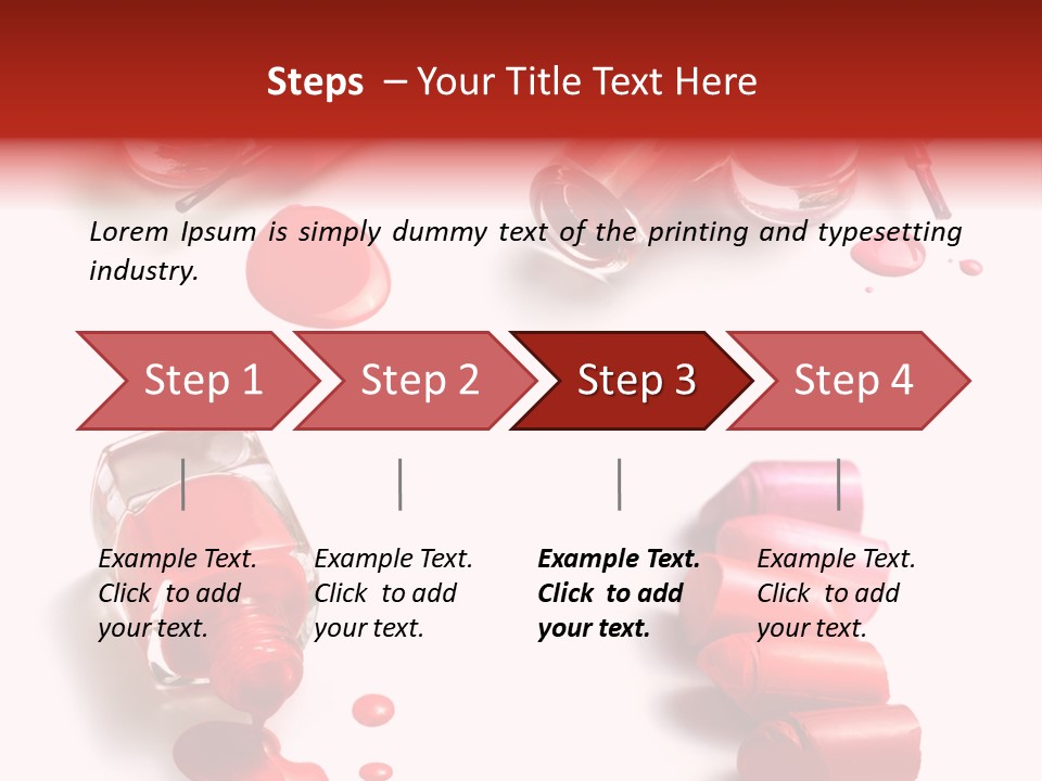 Cosmetics Background Still PowerPoint Template