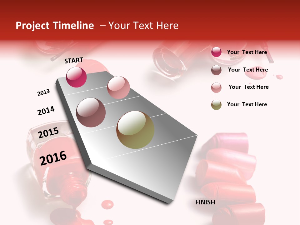 Cosmetics Background Still PowerPoint Template