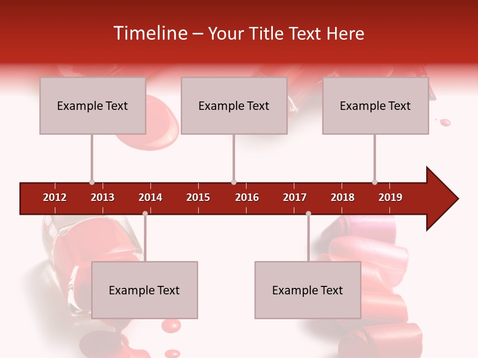 Cosmetics Background Still PowerPoint Template