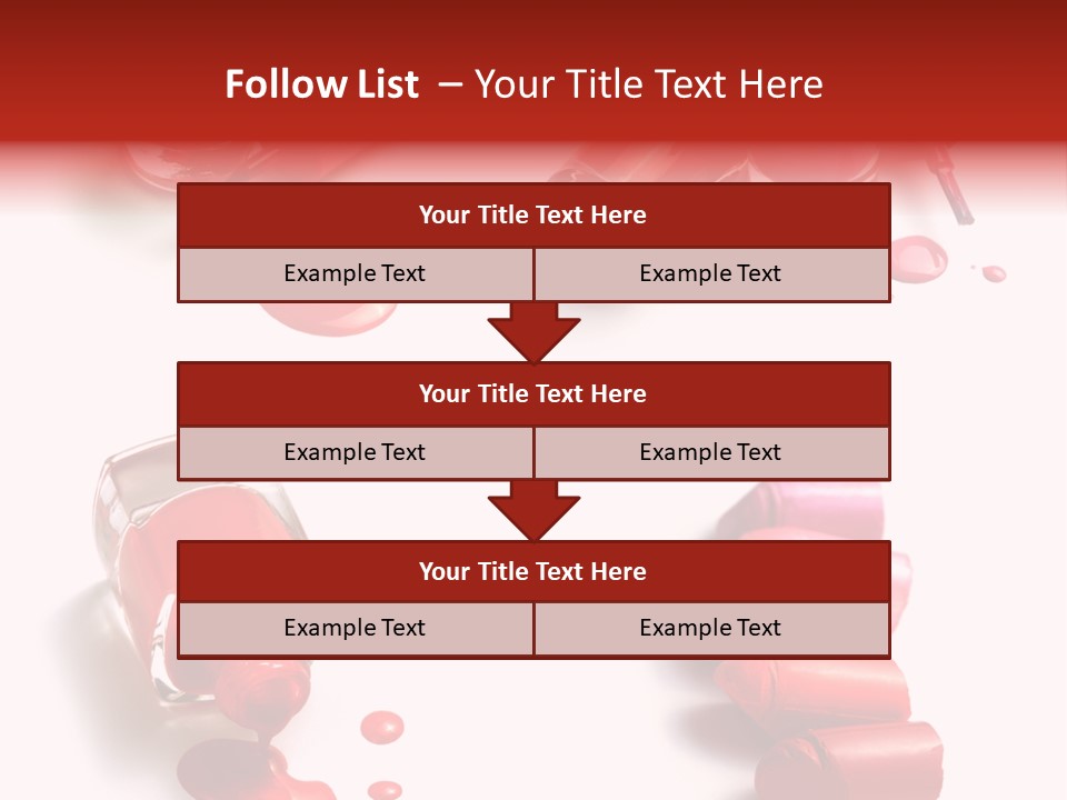 Cosmetics Background Still PowerPoint Template