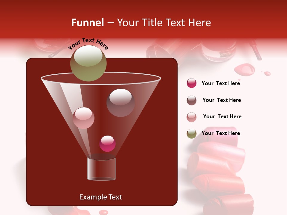 Cosmetics Background Still PowerPoint Template