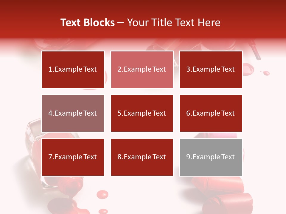 Cosmetics Background Still PowerPoint Template