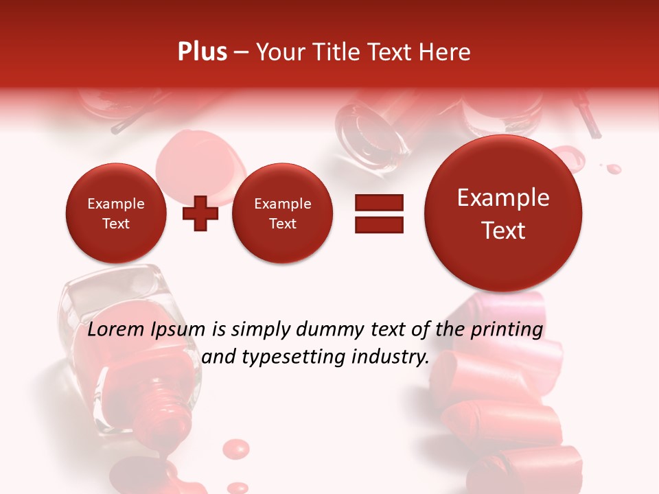 Cosmetics Background Still PowerPoint Template