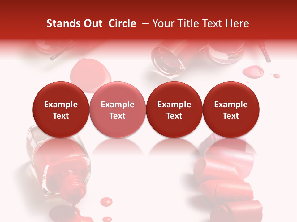 Cosmetics Background Still PowerPoint Template