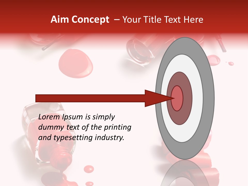 Cosmetics Background Still PowerPoint Template