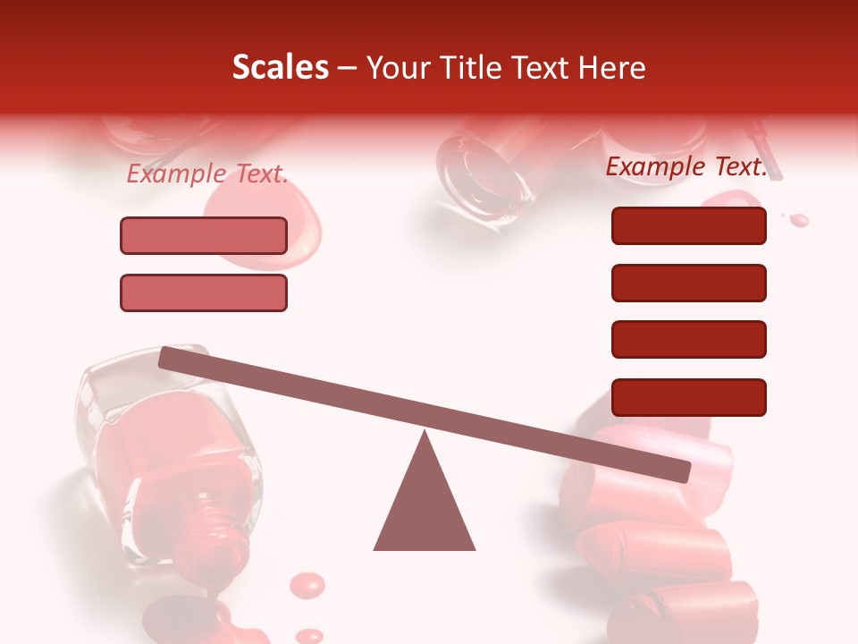 Cosmetics Background Still PowerPoint Template