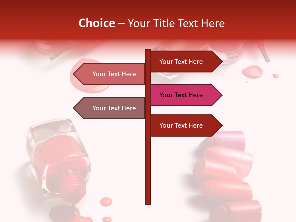 Cosmetics Background Still PowerPoint Template