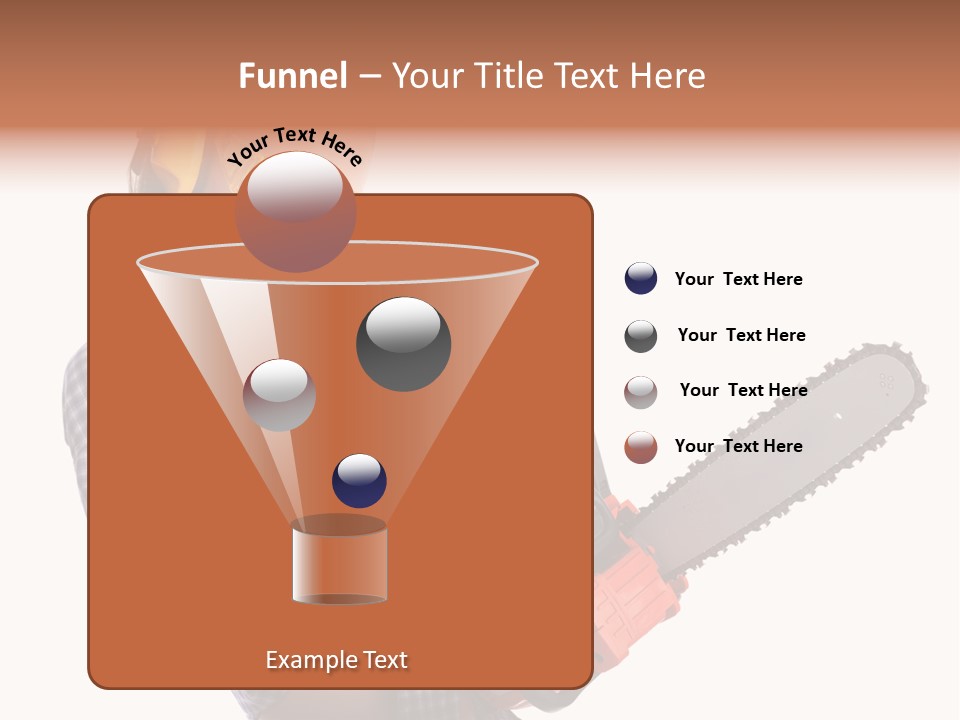 Shorts Girl Caucasian PowerPoint Template