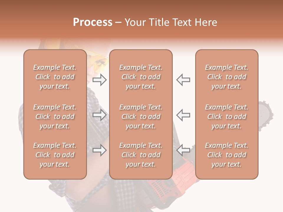 Shorts Girl Caucasian PowerPoint Template