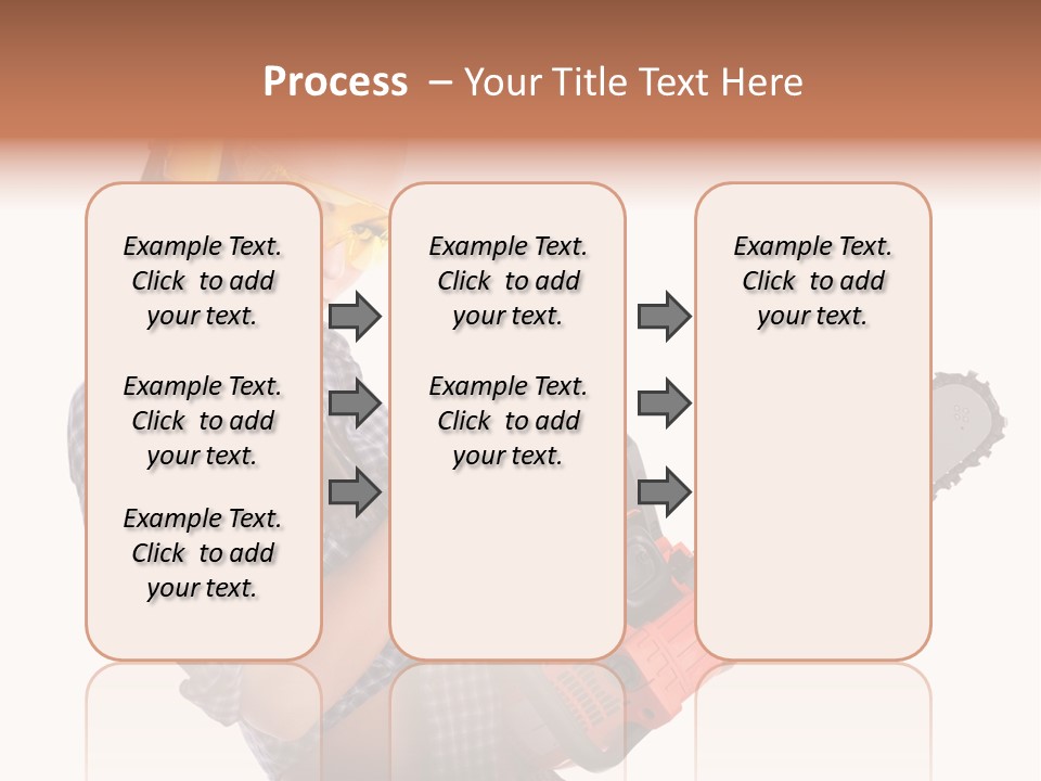 Shorts Girl Caucasian PowerPoint Template